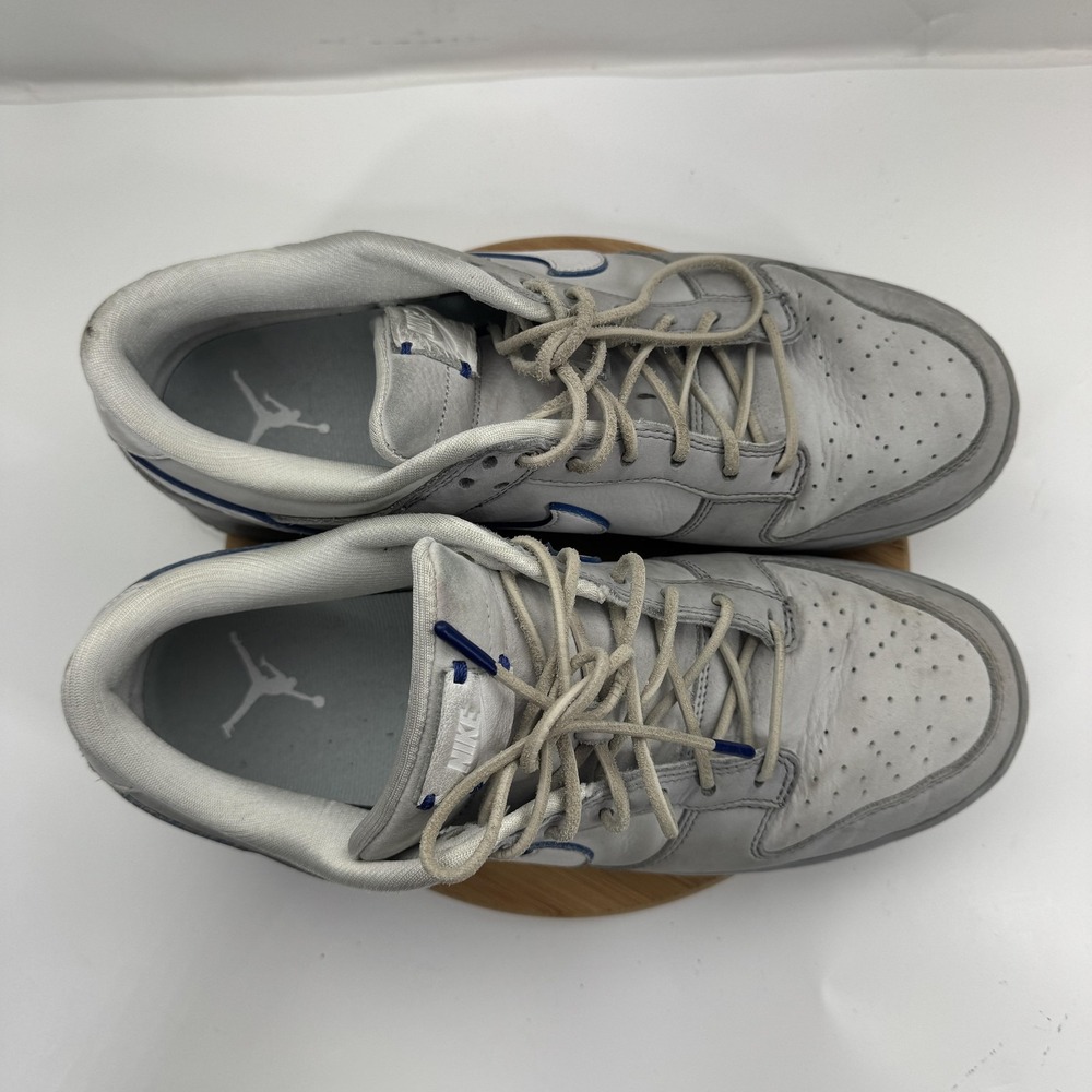 Nike Dunk Low Shoes Mens Size 11 Gray Leather Low Top Sneakers DX3722-001 - Picture 6 of 10